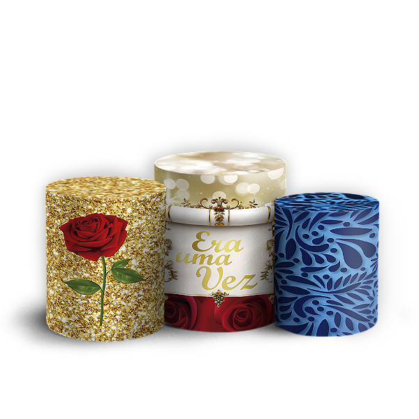 Trio Cilindro - Bela - Sublimado 3D