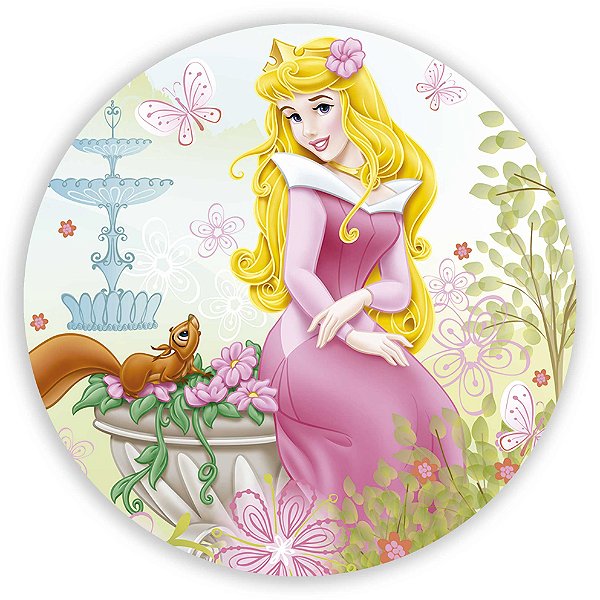 Mini Painel - Aurora Bela Adormecida - Sublimado 3D