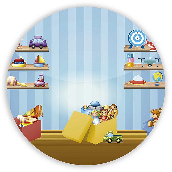 Mini Painel - Brinquedos - Sublimado 3D