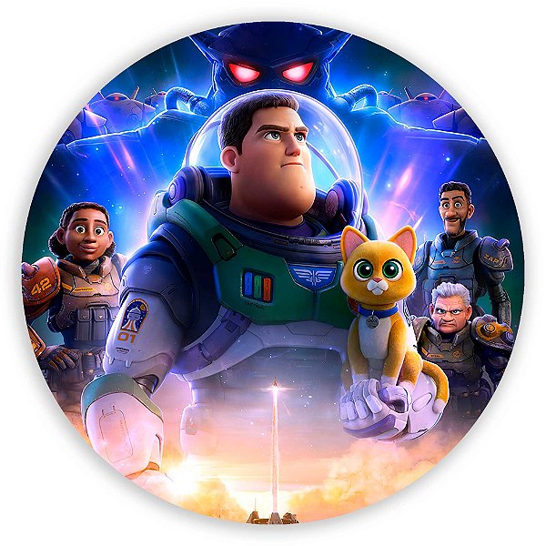 Mini Painel - Buzz Lightyear - Sublimado 3D