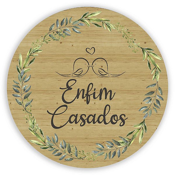 Mini Painel - Casamento - Sublimado 3D