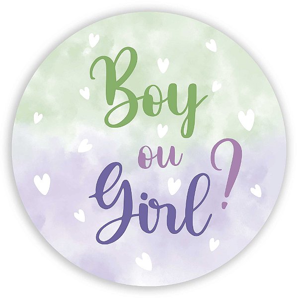 Mini Painel - Chá de Bebê - Sublimado 3D