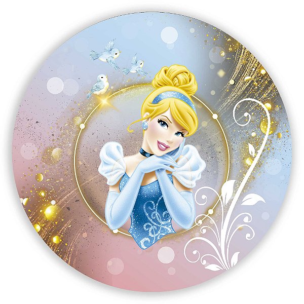 Mini Painel - Cinderela - Sublimado 3D