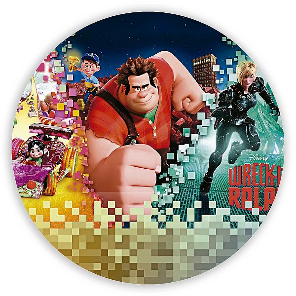 Mini Painel - Detona Ralph - Sublimado 3D