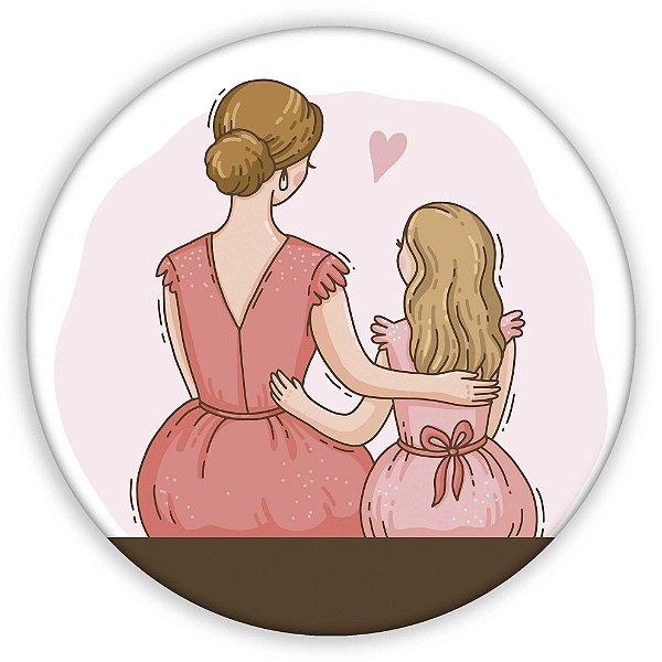 Mini Painel - Dia das Maes - Sublimado 3D