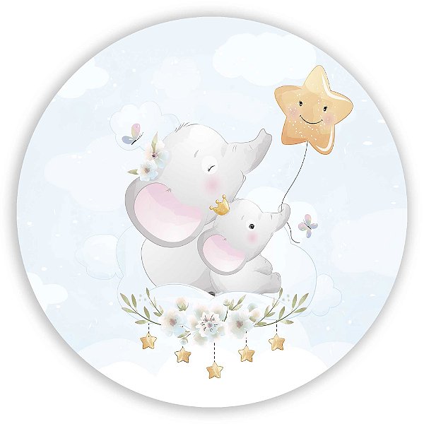 Mini Painel - Elefante - Sublimado 3D