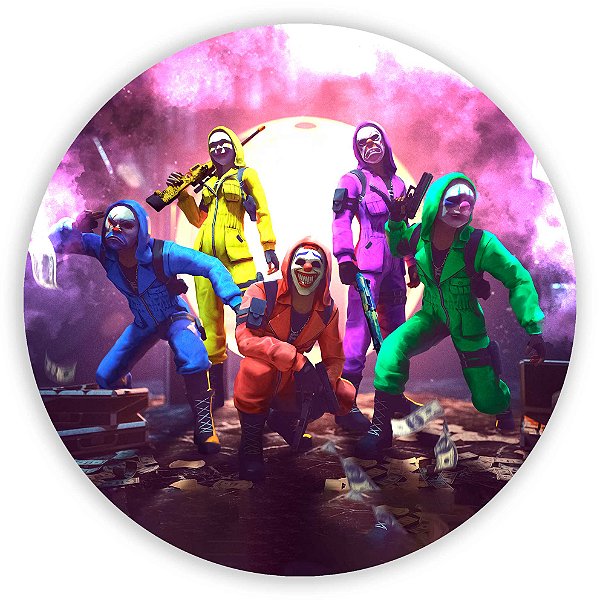 Mini Painel - Free Fire - Sublimado 3D