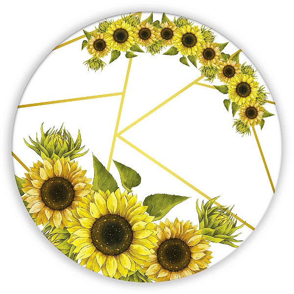 Mini Painel - Girassol - Sublimado 3D