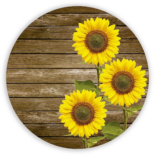 Mini Painel - Girassol - Sublimado 3D