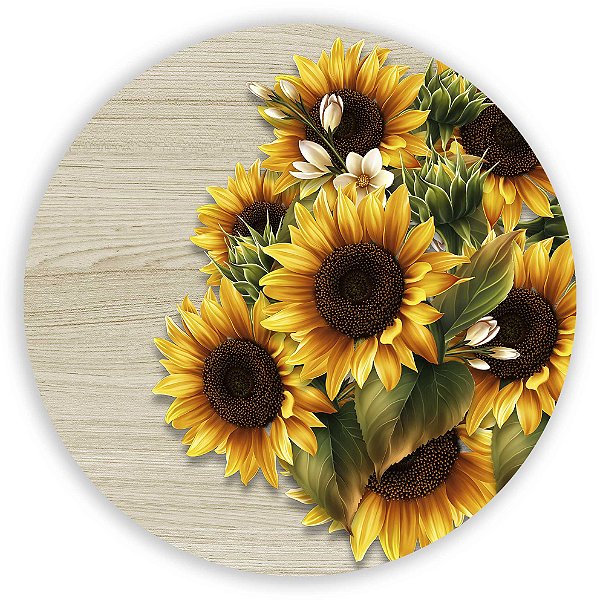 Mini Painel - Girassol - Sublimado 3D