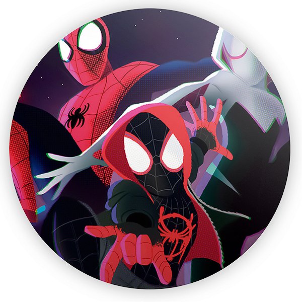 Mini Painel - Homem Aranha no Aranhaverso - Sublimado 3D