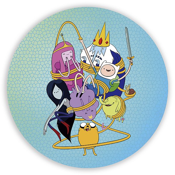 Mini Painel - Hora de aventura - Sublimado 3D