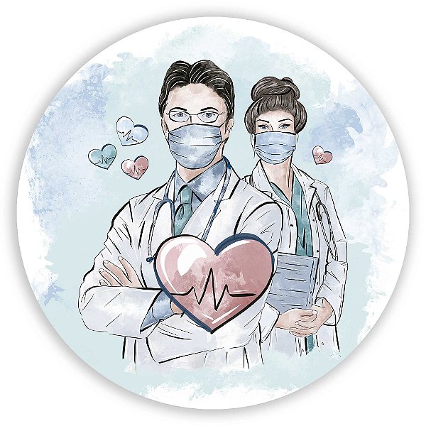 Mini Painel - Medicina - Sublimado 3D