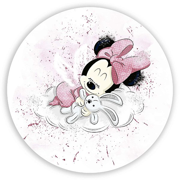 Mini Painel - Minnie Baby - Sublimado 3D