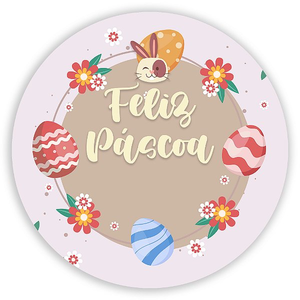 Mini Painel - Páscoa - Sublimado 3D