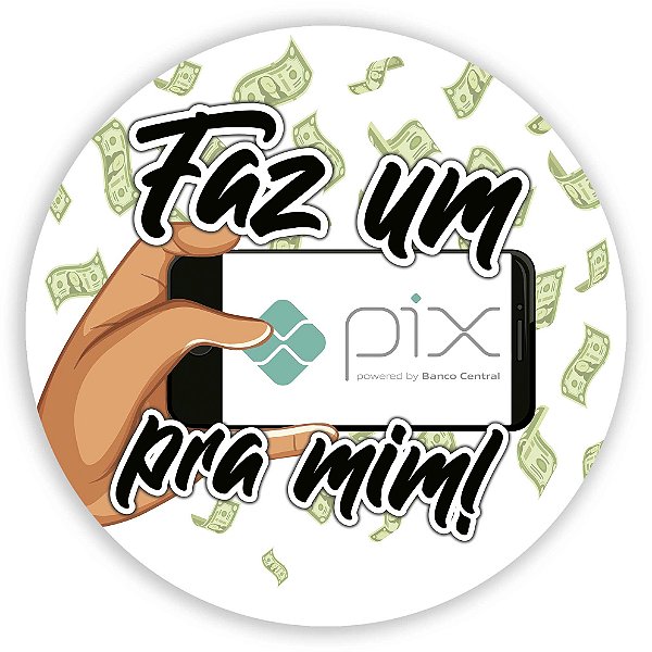 Mini Painel - Pix - Sublimado 3D