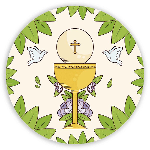 Mini Painel - Primeira Comunhão - Sublimado 3D