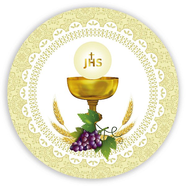 Mini Painel - Primeira Comunhão - Sublimado 3D