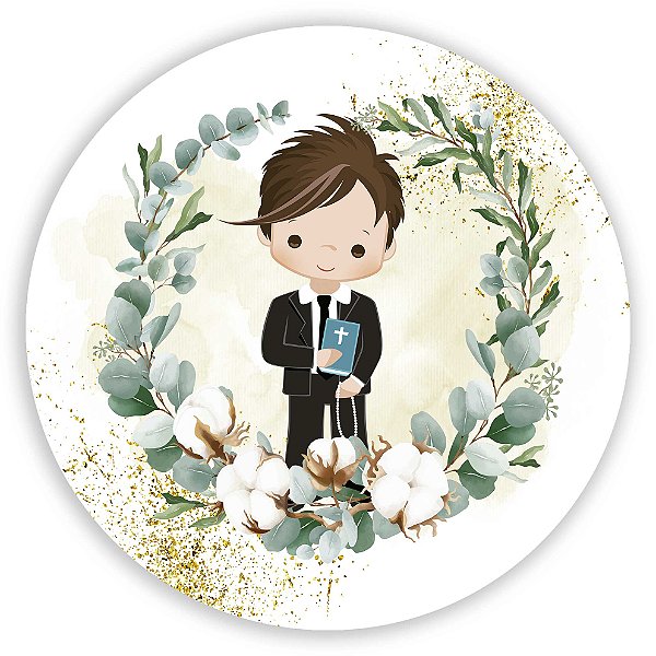 Mini Painel - Primeira Comunhão - Sublimado 3D