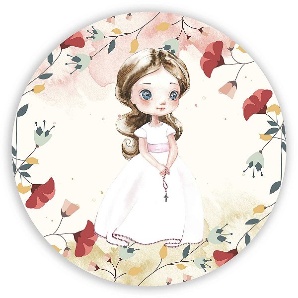 Mini Painel - Primeira Comunhão - Sublimado 3D