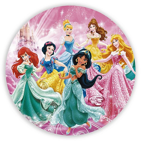 Mini Painel - Princesas - Sublimado 3D