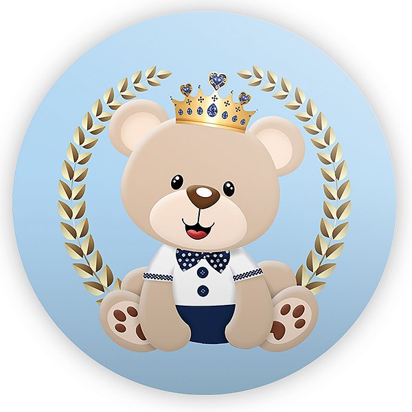 Mini Painel - Príncipe Urso - Sublimado 3D