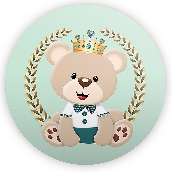 Mini Painel - Príncipe Urso - Sublimado 3D