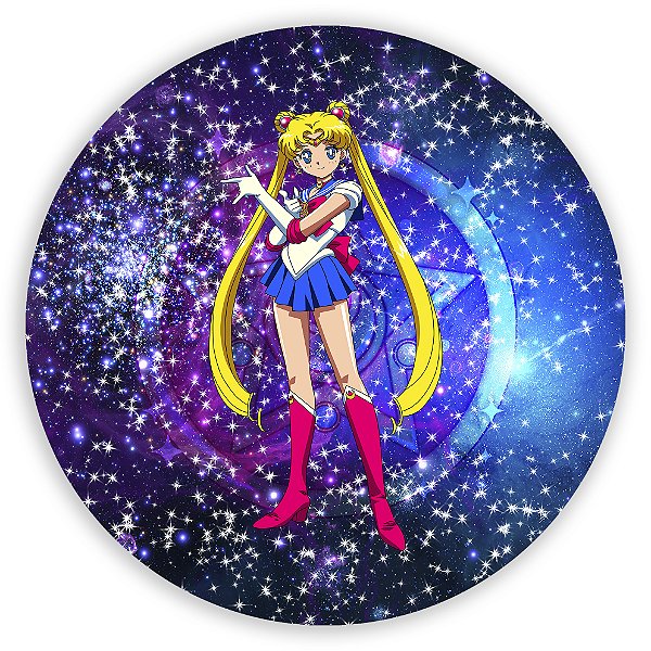 Mini Painel - Sailor Moon - Sublimado 3D