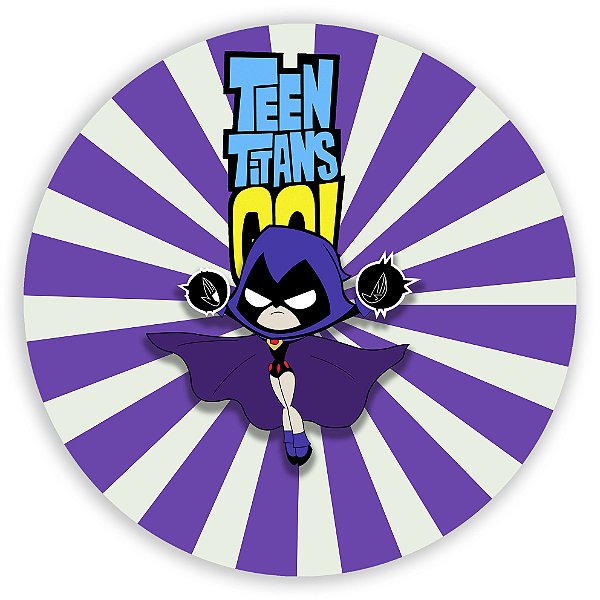 Mini Painel - Teen Titans - Sublimado 3D