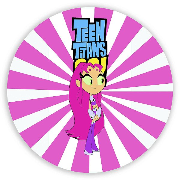 Mini Painel - Teen Titans - Sublimado 3D