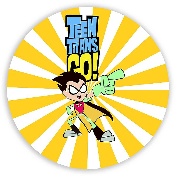 Mini Painel - Teen Titans - Sublimado 3D