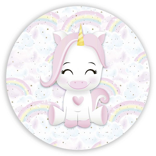 Mini Painel - Unicórnio - Sublimado 3D