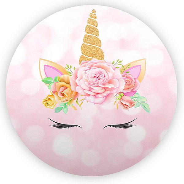 Mini Painel - Unicórnio - Sublimado 3D