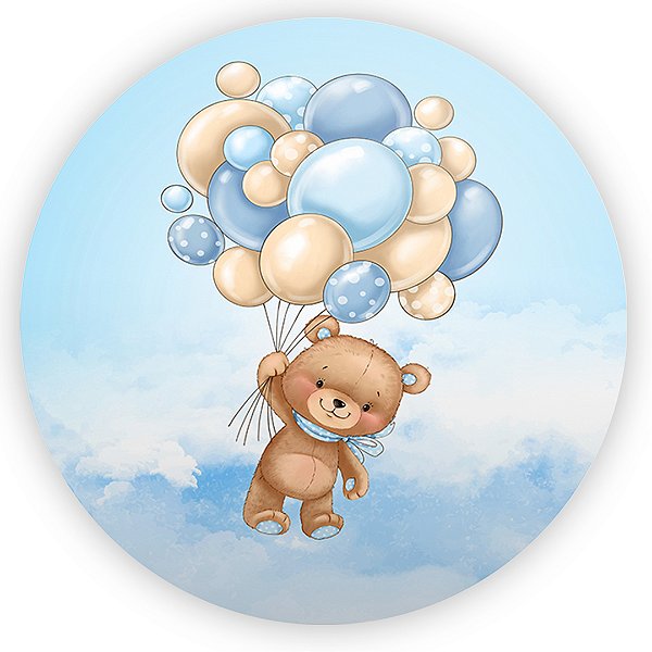 Mini Painel - Urso Baloeiro - Sublimado 3D