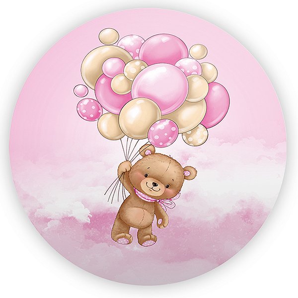 Mini Painel - Urso Baloeiro - Sublimado 3D