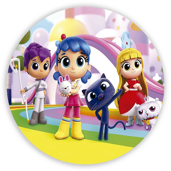 Mini Painel - Vera e o Reino do Arco Iris - Sublimado 3D