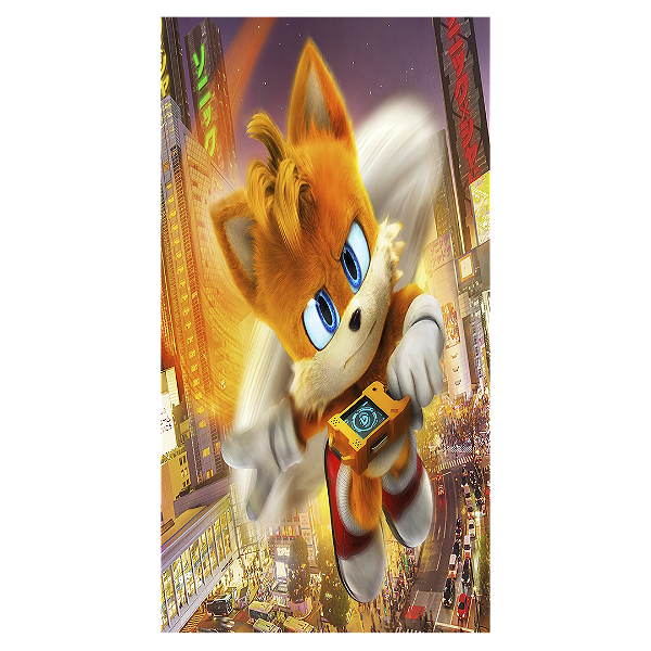 Faixa Lateral - Sonic Shadow - Sublimado 3D