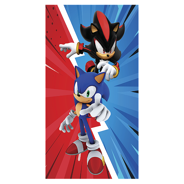 Faixa Lateral - Sonic Shadow - Sublimado 3D