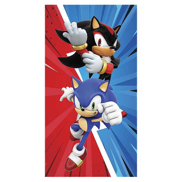 Faixa Lateral - Sonic Shadow - Sublimado 3D