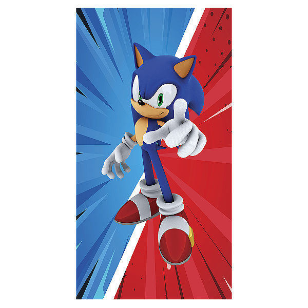 Faixa Lateral - Sonic Shadow - Sublimado 3D