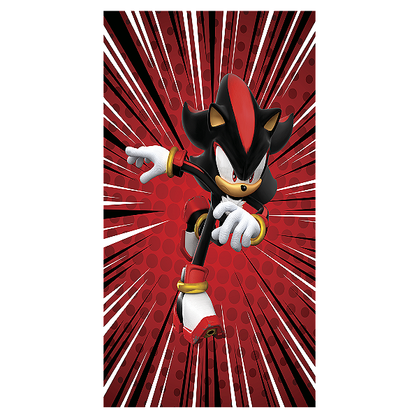 Faixa Lateral - Sonic Shadow - Sublimado 3D
