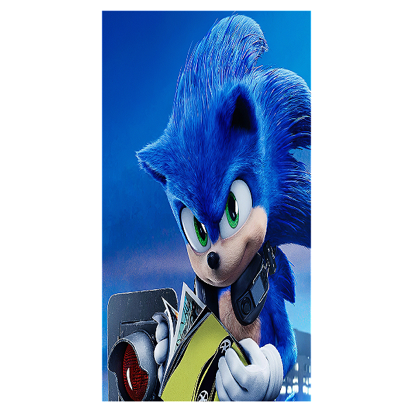 Faixa Lateral - Sonic - Sublimado 3D