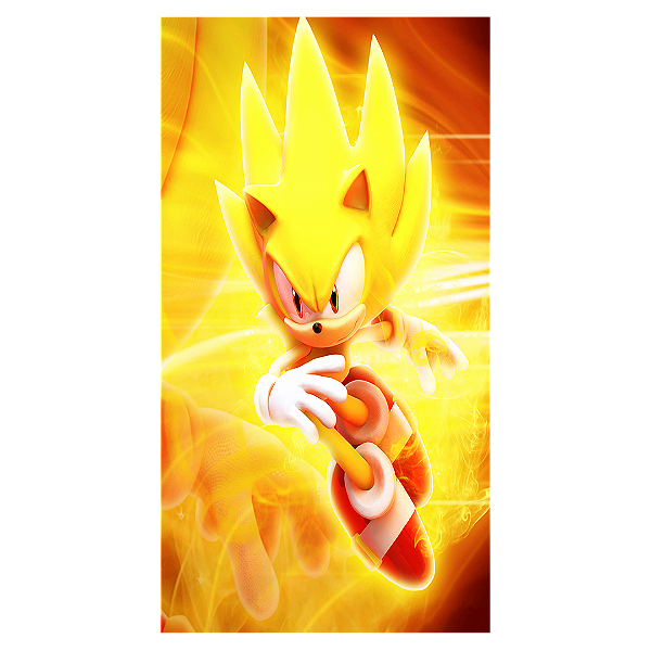 Faixa Lateral - Sonic - Sublimado 3D