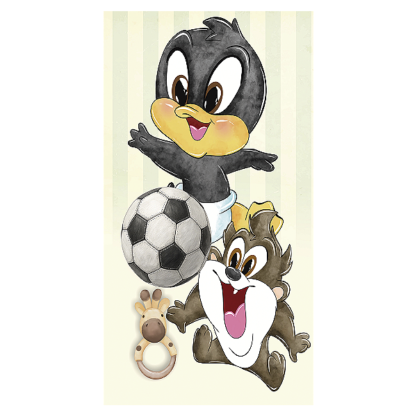 Faixa Lateral - Looney Tunes - Sublimado 3D