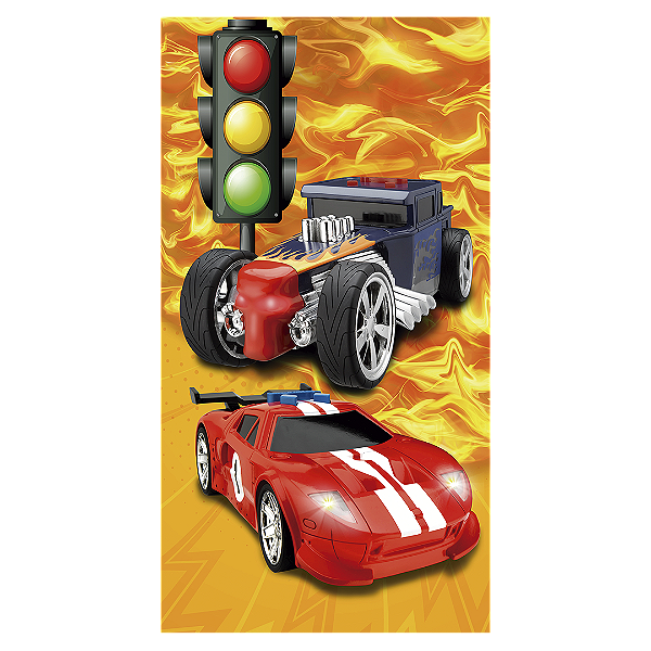 Faixa Lateral - Hot Wheels - Sublimado 3D