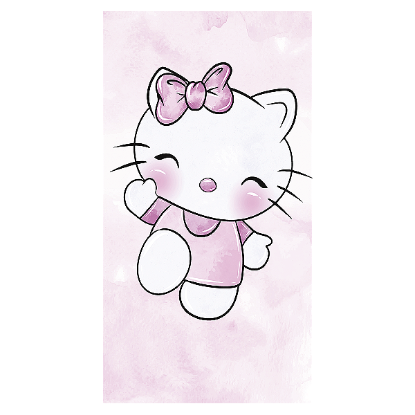 Faixa Lateral - Hello Kitty - Sublimado 3D