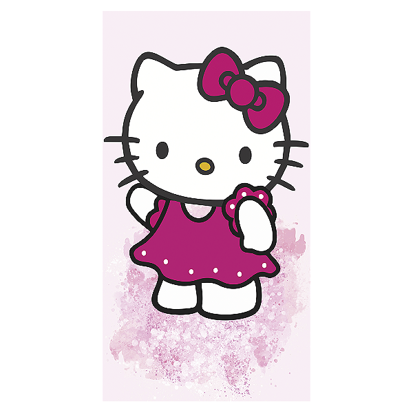 Faixa Lateral - Hello Kitty - Sublimado 3D