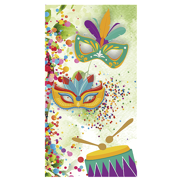 Faixa Lateral - Carnaval - Sublimado 3D