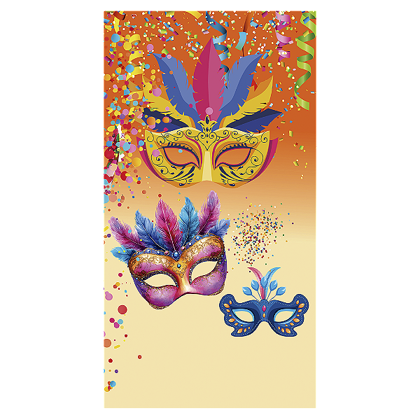 Faixa Lateral - Carnaval - Sublimado 3D