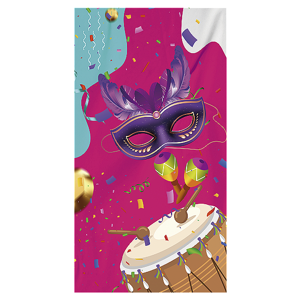 Faixa Lateral - Carnaval - Sublimado 3D